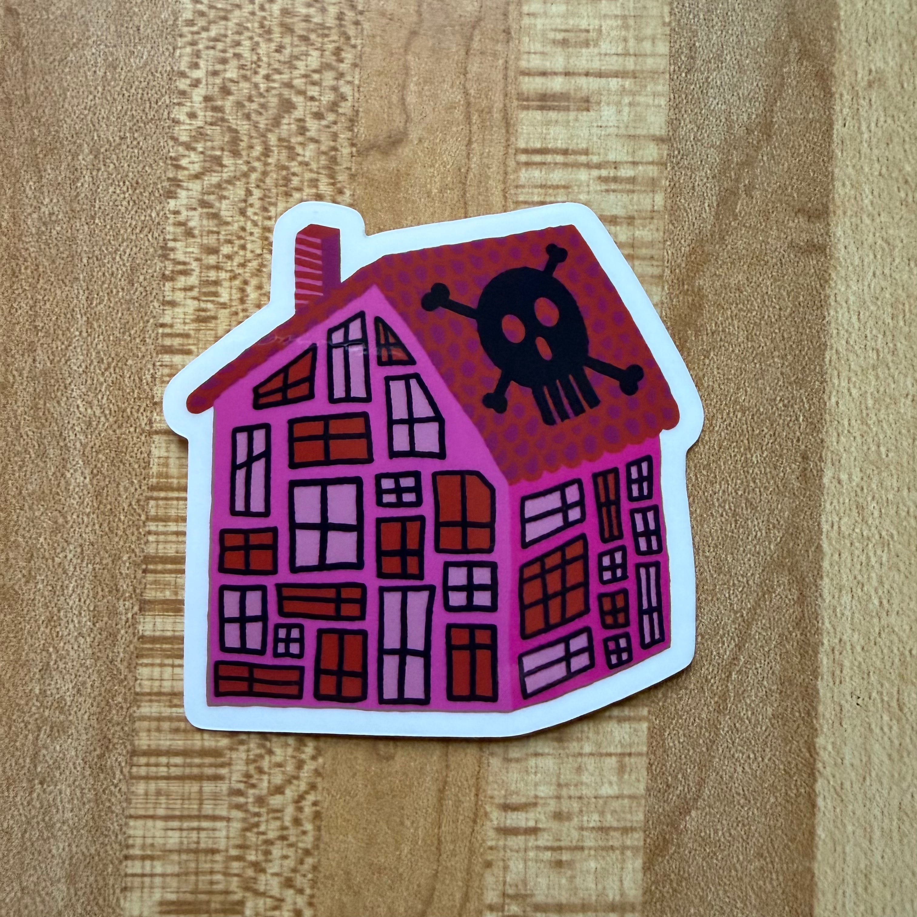 THE HOUSE STICKER